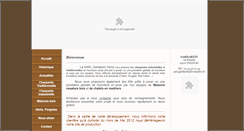 Desktop Screenshot of charpentesgardarein.com